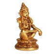 Ayyappan Statue - 3.5 Inch | Brass Statue  Ayyappan Idol for Pooja Supply