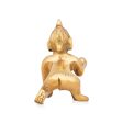 Crawling Krishna Idol - 3 x 2.25 Inches | Brass Idol  Laddu Gopal Murti for Janmashtami  155 Gms Approx Discount