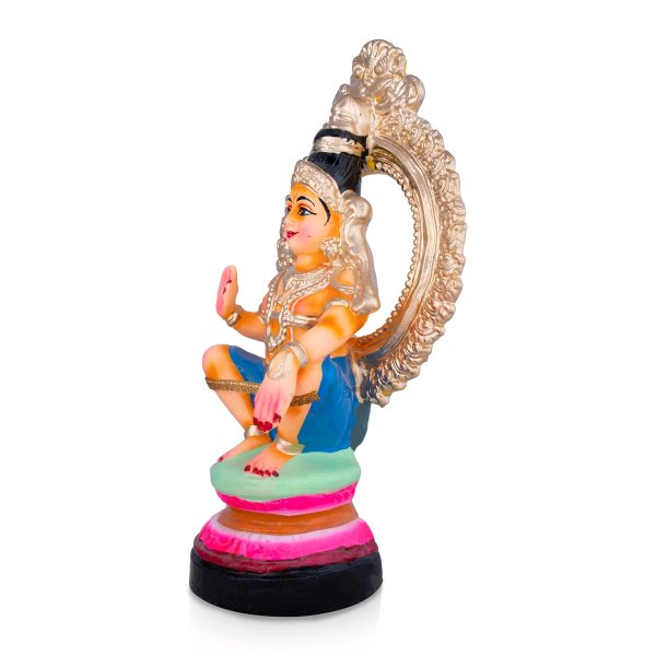 Ayyappan Paper Mache Golu Bommai - 15 x 8.5 Inches | Giri Golu Doll  Navaratri Golu Bomma Gombe Bommai Hot on Sale