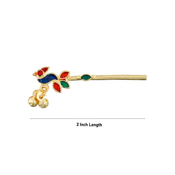 Krishna Flute - 2 Inches | Deity Jewellery  Krishna Bansuri for Deity Decor For Discount