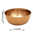 Brass Bowl - 0.75 x 2 Inches | Katora  Katori  Brass Katori for Pooja Cheap