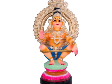 Ayyappan Paper Mache Golu Bommai - 15 x 8.5 Inches | Giri Golu Doll  Navaratri Golu Bomma Gombe Bommai Hot on Sale