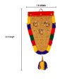 Nettipattam - 1.5 Feet | Traditional Nettipattam  Decorative Hanging for Car For Sale