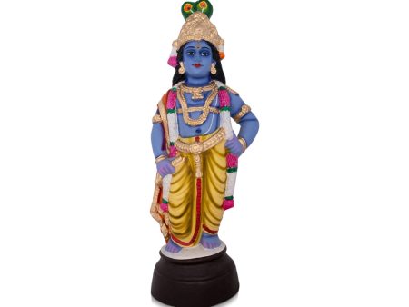 Vithoba Krishna - 18 Inches | Giri Golu Doll  Paper Mache  Vithoba Murti  Navarathri Doll Fashion