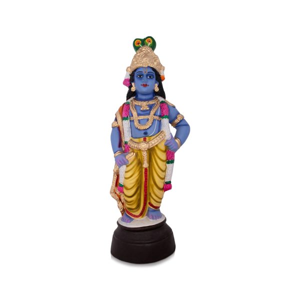 Vithoba Krishna - 18 Inches | Giri Golu Doll  Paper Mache  Vithoba Murti  Navarathri Doll Fashion