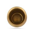 Brass Lota - 3 x 2.5 Inches | Chombu  Puja Pot  Brass Kalash for Pooja  100 Gms Approx Sale