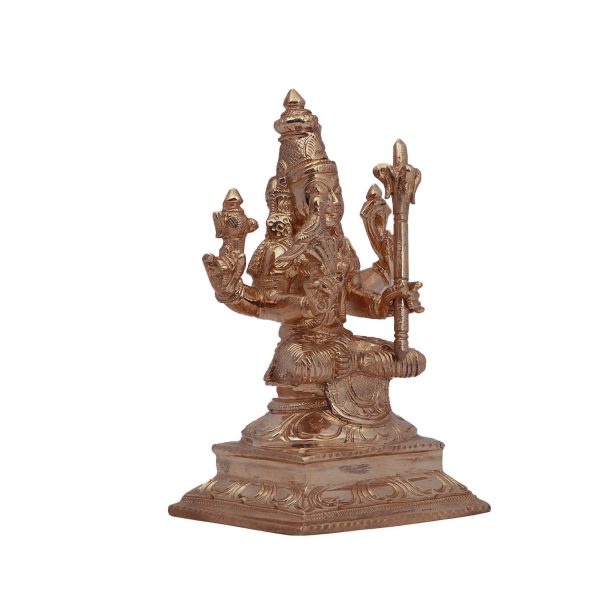 Kamatchi Amman Statue - 5 Inches | Panchaloha Idol  Kamakshi Idol for Pooja Fashion