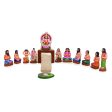 Ayyappan Clay Golu Bommai Set - 8 x 4.5 Inches | Giri Golu Doll  Navaratri Golu Bomma Gombe Bommai Online