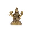 Saraswati Murti  - 2.5 x 1.5 Inches |  Antique Brass Statue  Saraswati Idol  Saraswati Mata Murti for Pooja Online Sale