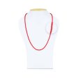 Coral Mala - 10 Inches | Moonga Mala  Munga Mala  Glass Beads Mala for Men & Women Discount