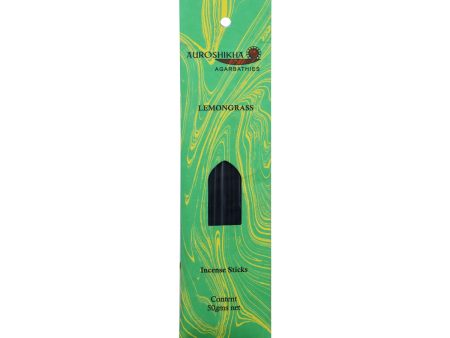 Auroshikha Lemon Grass Incense Sticks - 50 Gms | Agarbatti  Agarbathi for Pooja Cheap