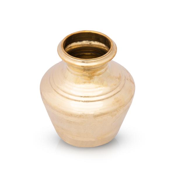 Kalash Pot - 7.5 Inch | Kalash Chombu  Brass Kalash  Pooja Pot for Home Online