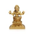 Bala Tripura Sundari Idol - 3.5 x 2.5 Inches | Antique Brass Idol  Balambigai Statue for Pooja  400 Gms Approx on Sale