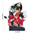 Vakrakali Amman Paper Mache Golu Bommai - 18 x 14 Inches | Giri Golu Doll  Navaratri Golu Bomma Gombe Bommai on Sale