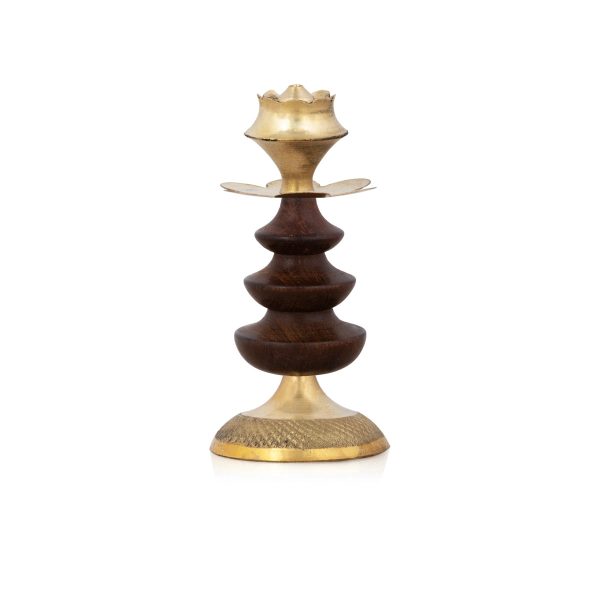 Agarbathi Stand - 4 x 2 Inches | Wooden Agarbatti Holder  Lotus Design Incense Stick Holder for Pooja on Sale