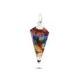 Crystal Stone Pendant  - Orgone Pendulam |  Crystal Dollar  Stone Locket for Men & Women Hot on Sale