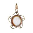 Crystal Stone Pendant  - Gomti Chakra |  Crystal Dollar  Stone Locket for Men & Women Discount