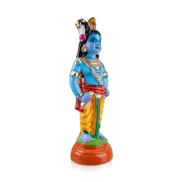 Vithoba Krishna - 16 Inches | Giri Golu Doll  Paper Mache  Vithoba Murti  Navarathri Doll Supply