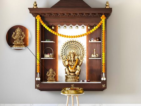 Laxmi Murti  - 3 x 2 Inches |  Brass Idol  Lakshmi Idol  Lakshmi Murti  Lakshmi Statue for Pooja Cheap