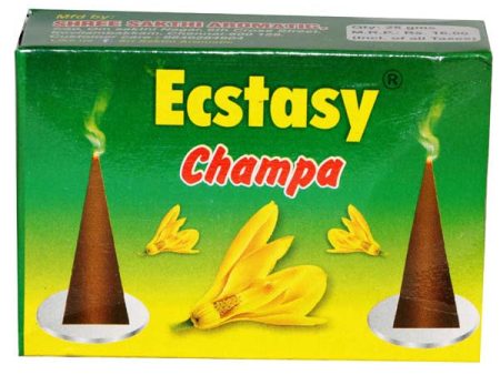 Ecstasy Incense Cones 25Gms - Champa Online Hot Sale