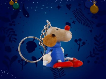 Wooden Colour Key Chain - 3 Inches | Childrens Toy  Wooden Toy for Kids Cheap