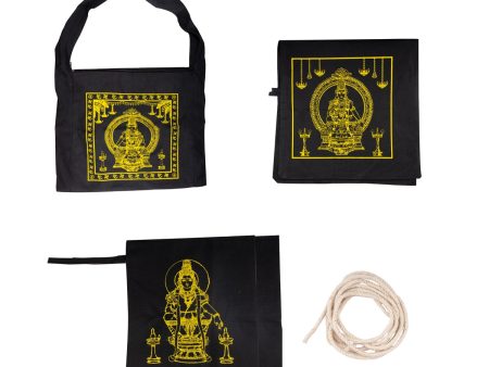 Ayyappa Mudra, Irumudi & Side Bag with Zip - 14 x 15 Inches | Ayyappa Irumudi Kit  Assorted Colour Online Sale