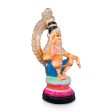 Ayyappan Paper Mache Golu Bommai - 15 x 8.5 Inches | Giri Golu Doll  Navaratri Golu Bomma Gombe Bommai Hot on Sale