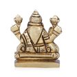 Laxmi Idol - 2 x 2 Inches | Antique Brass Idol  Lakshmi Idol  Lakshmi Murti for Pooja  190 Gms Approx on Sale