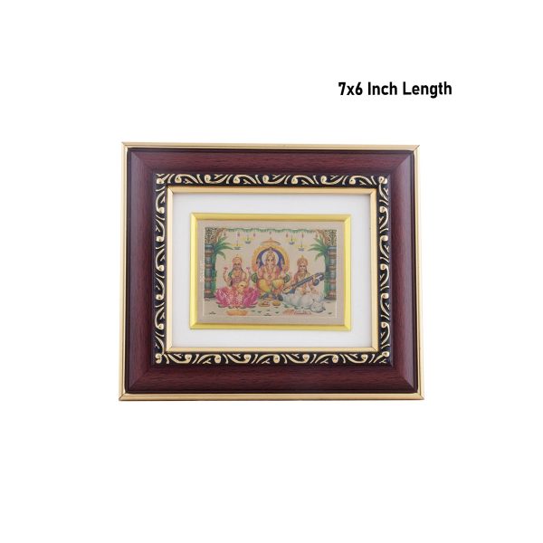 Synthetic Photo Frame - 7 x 6 Inches | Photo Frame  Rosewood Picture Frame for Home Decor  Assorted Design Online Sale