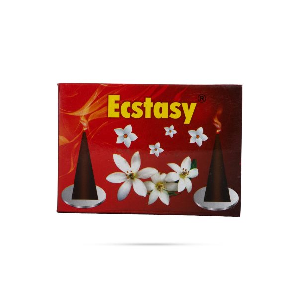 Ecstasy Heaven Incense Cones - 25 Gms | Dhoop Cones  Cone Sambrani for Pooja Supply