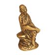 Saibaba Statue - 2.5 x 1.5 Inches | Antique Brass Idol  Saibaba Idol for Pooja  180 Gms Approx Online Sale