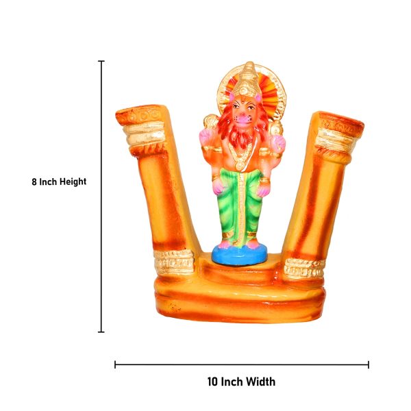 Prahlada Pattabhishekam Clay Golu Bommai Set - 8 x 10 Inches | Giri Golu Doll  Navaratri Golu Bomma Gombe Bommai Cheap