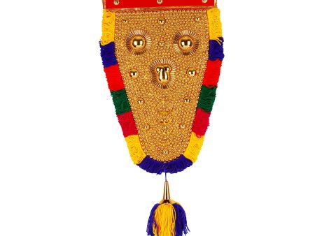 Nettipattam - 1.25 Feet | Traditional Nettipattam  Decorative Hanging for Car Cheap