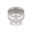 Chandan Cup With Base - 2.5 x 2.75 | German Silver Cup  Chandan Bowl for Pooja  70 Gms Approx Sale