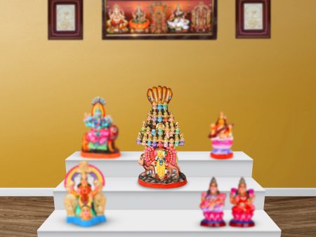 Nava Vishwaroopam Clay Golu Bommai - 18 Inches | Giri Golu Doll  Navaratri Golu Bomma Gombe Bommai Online Hot Sale