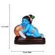 Crawling Krishna with Pot Clay Golu Bommai - 6 x 5 Inches | Giri Golu Doll  Navaratri Golu Bomma Gombe Bommai Online Sale