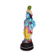 Vithoba Krishna Standing - 15 x 5.5 Inches | Giri Golu Doll  Clay Doll  Vithoba Murti  Navratri Bommai Fashion