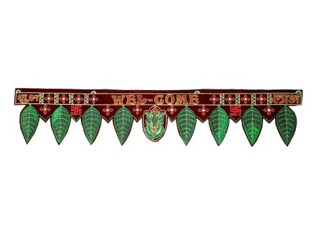 Toran - Medium | Velvet Toran  Pan Toran  Artificial Toran  Bandanwar for Door Decor For Discount