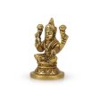 Laxmi Murti  - Goal Base - 2 x 3 Inches | Brass Idol  Lakshmi Idol  Lakshmi Murti  Lakshmi Statue for Pooja Online Hot Sale