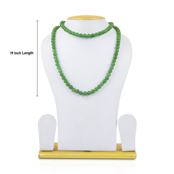 Crystal Mala - Zade Green | Semi Precious Stone Mala  Japa Mala for Men & Women on Sale