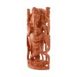 Ganesh Murti - 8 Inch | Wooden Statue  Ganapati Murti  Vinayagar Statue for Pooja Online now