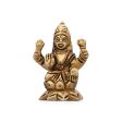 Lakshmi Idol - 2 x 1.5 Inches | Antique Brass Idol  Lakshmi Murti  Laxmi Idol for Pooja  95 Gms Approx Cheap