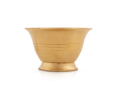 Brass Cup - 2 x 3 Inches 90 Gms | Brass Bowl  Brass Vessel  Small Brass Bowl for Pooja Supply