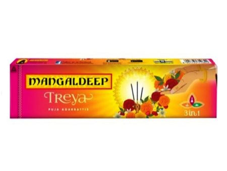 Mangaldeep Puja Incense 12 Sticks - Treya Online