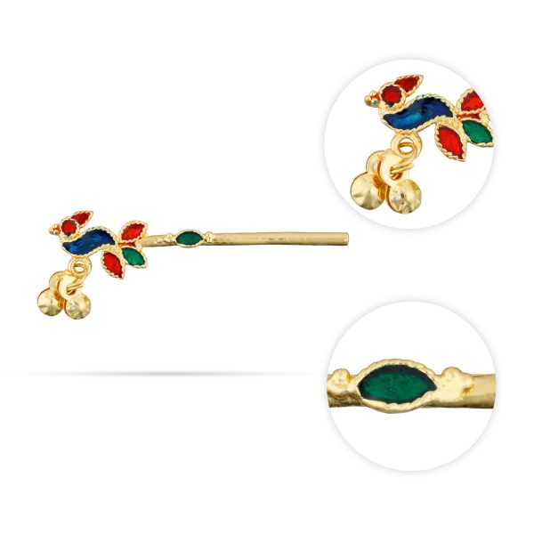 Krishna Flute - 2 Inches | Deity Jewellery  Krishna Bansuri for Deity Decor For Discount