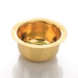 Brass Bowl - 1.5 x 3.5 Inches | Brass Cup  Pooja Bowl for Home  30 Gms Approx Supply