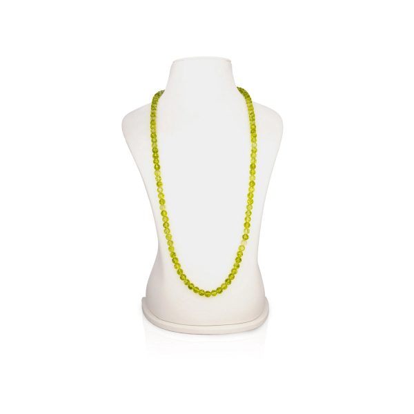 Peridot Mala - 16 Inches | Peridot Mala Beads  Meditation Mala for Men & Women Discount