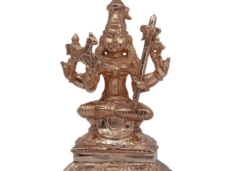 Kamatchi Amman Statue - 5 Inches | Panchaloha Idol  Kamakshi Idol for Pooja Fashion