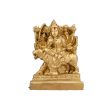 Durga Murti - 3 x 2 Inches | Resin Statue  Gold Polish Durga Mata for Pooja  80 Gms Approx Discount