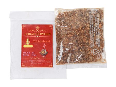 Bell TT Loban Sambrani Powder - 50 Gms | Guggal  Dhoop Powder for Pooja Fashion